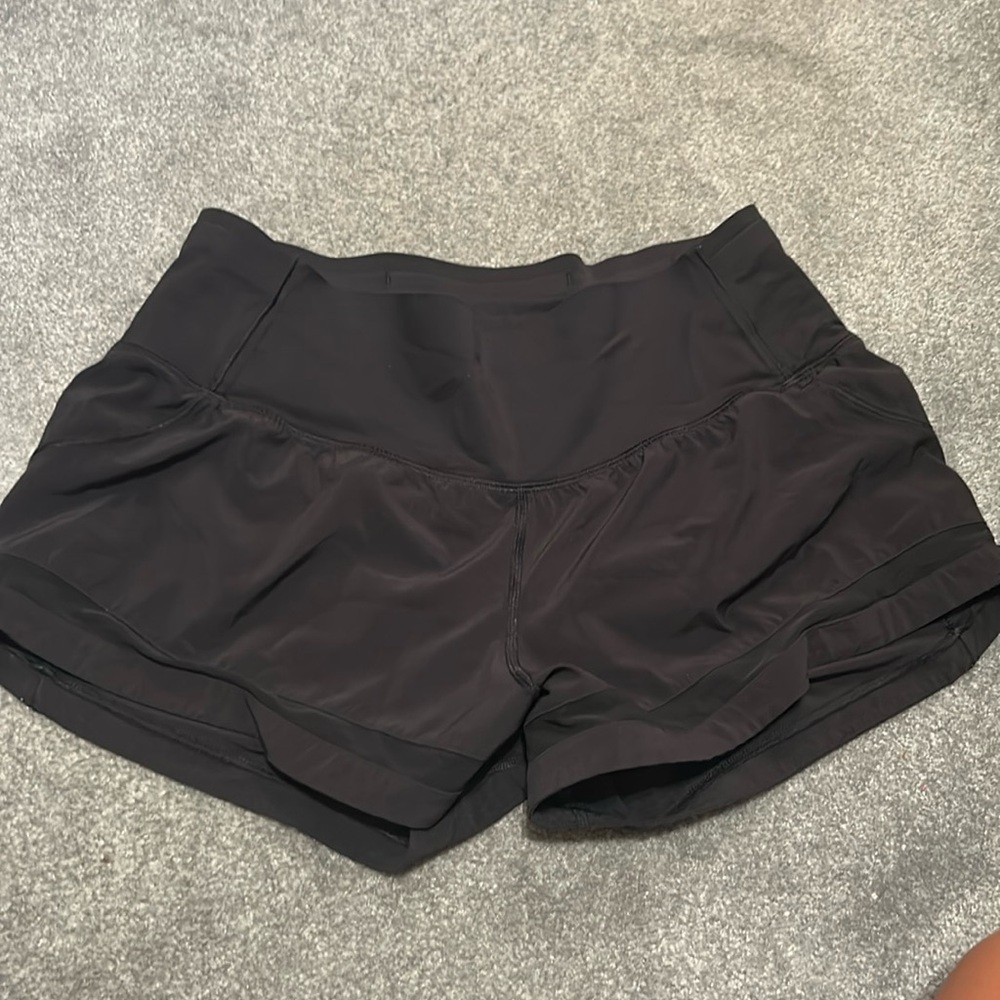Black Lululemon shorts